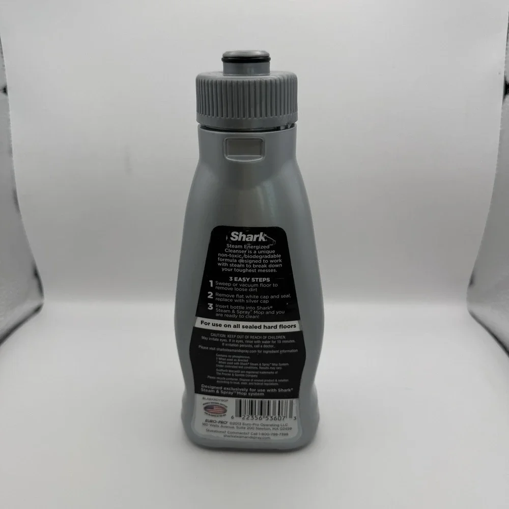 Shark Steam Energized Multi-Floor Cleanser EMPTY BOTTLE For Refilling Purposes